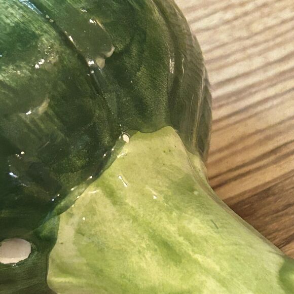 Vietri Italian Majolica Ceramic Vegetable Hand Painted Large Vintage Set of 5 - Picture 5 of 14